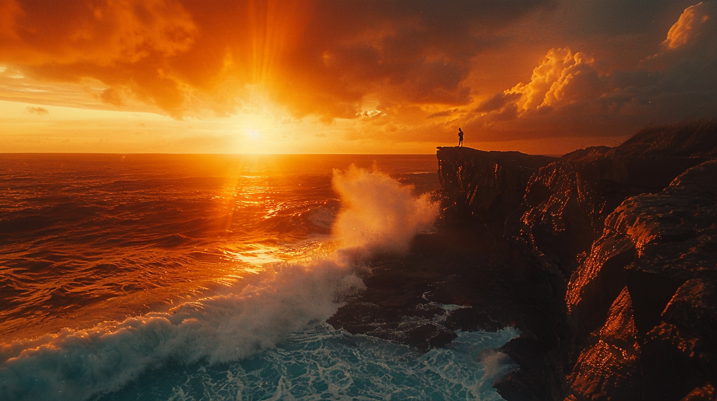On the Edge of the World: Stealing Minutes from Eternity